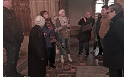 MdB Dr. Thorsten Rudolph in der Kaiser-Wilhelm-Kirche
